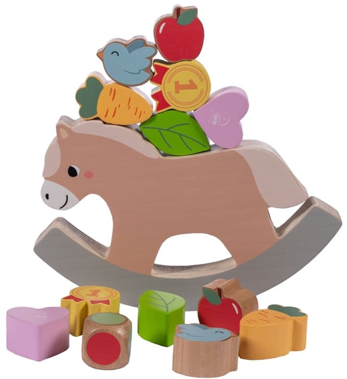 HKM - Balance Horse - Balanceerspel - 19x12 cm