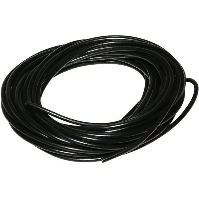 Fil électrique noir 0.50mm² x 5m pour faisceau électrique moto scooter auto cyclo