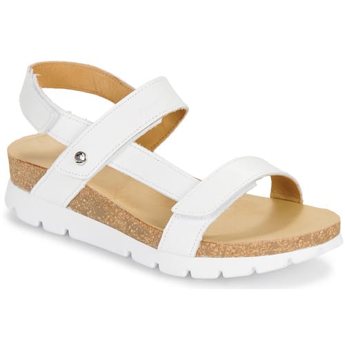 Panama Jack Selma B5 Sandalen wit Leer - Dames - Maat 37