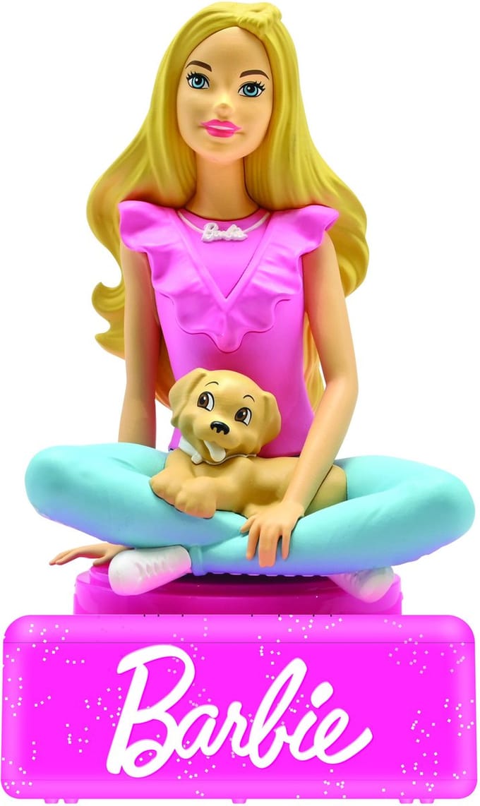 Barbie 3D-ontwerp kleurveranderend nachtlampje