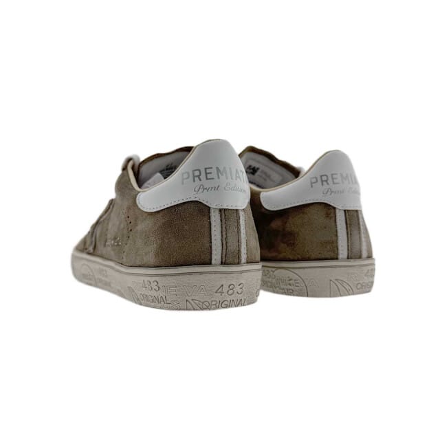 Premiata Steven Sneakers - Leer - Heren - Beige - Maat 41