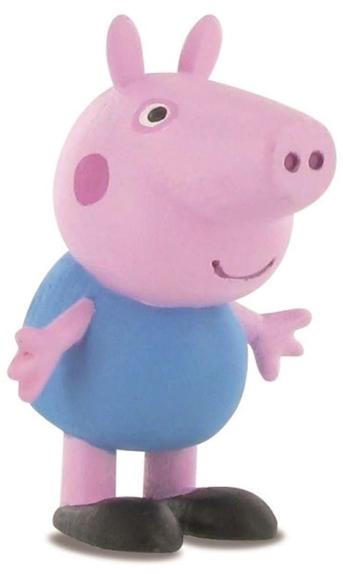 Comansi Speelfiguur Peppa Pig: George 6 Cm Roze