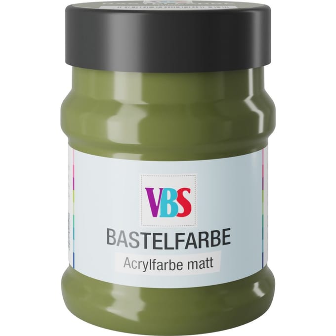 VBS Knutselverf, 230 ml - Olijf