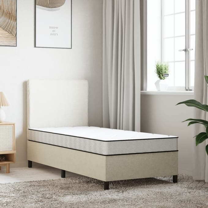vidaXL - Schuimmatras - voor - Kids - Medium - zacht - 80 - x - 160 - cm - Wit