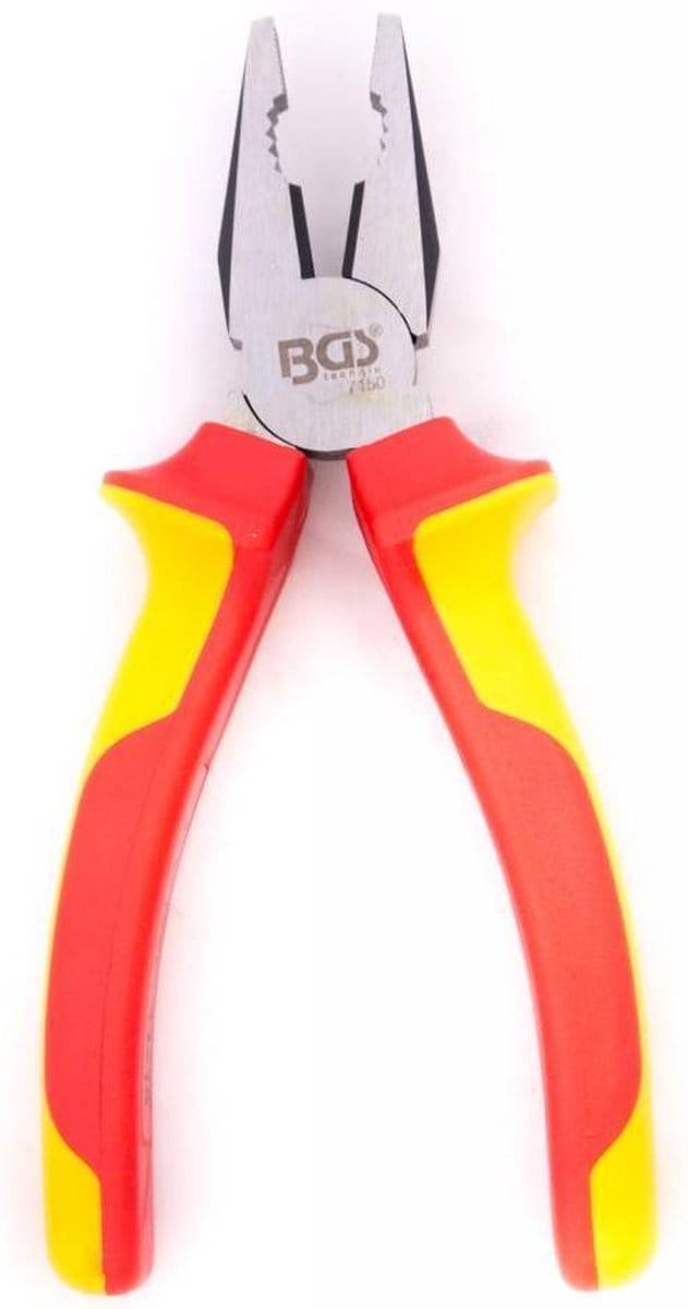 BGS - geïsoleerde combinatietang - 180 mm - 1000 volt - softrgip - anti slip