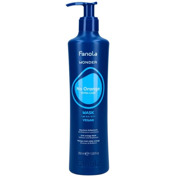 Fanola Wonder Geen oranje masker Hydraterende haarbehandeling Dames 350 ml