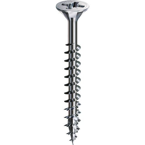 Spax universele schroeven platkop voldraad 5x80mm PZ2 (100 Stuks)