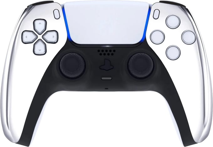 Clever Chrome Silver Controller (PS5 compatibel)