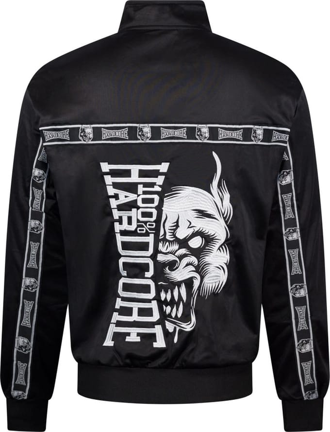 100% Hardcore Trainingsjack Essential Zwart - Maat: M