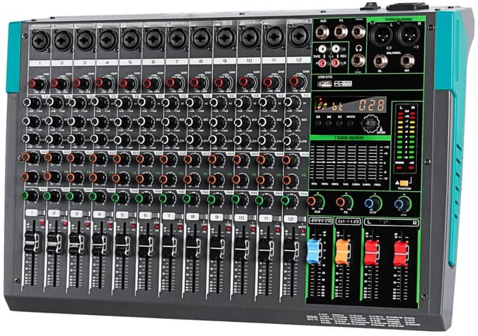RONN® DJ Controller - DJ - Controller - Zwart - 31cm x 47cm x 7cm