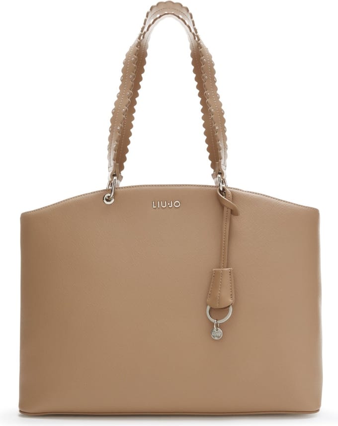 LIU JO Schoudertas Shopper Agar ECS Tote Cammello Lichtbruin