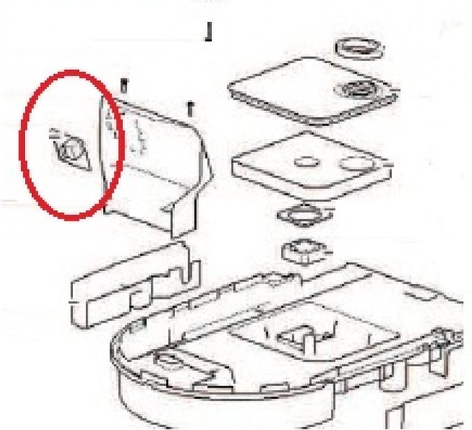 Reed switch single level