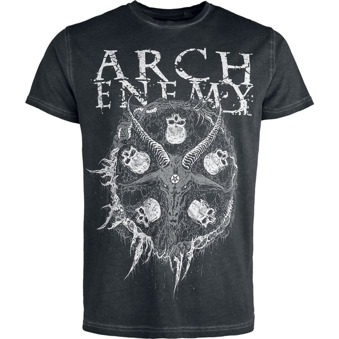 Arch Enemy T-shirt - Symbol Riddick - S tot 4XL - voor Mannen - antraciet