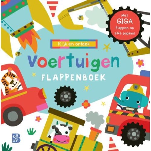 Kijk En Ontdek: Voertuigen Flappenboek