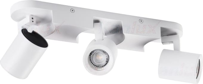 Laurin 3 - wandlamp - plafondlamp spot - incl LED - wit