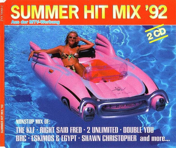Summer Hit Mix '92 | Media condition: Very Good Plus (VG+) | 2xCD, Mixed