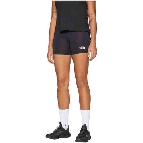 Korte Broek The North Face W FLEX 5IN TIGHT SHORT TNF BLACK