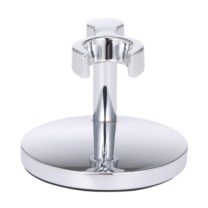 Support de rasoir de sécurité pour barbe et moustache, rangement pour outils de rasage, tendance, durable et résistant argenté