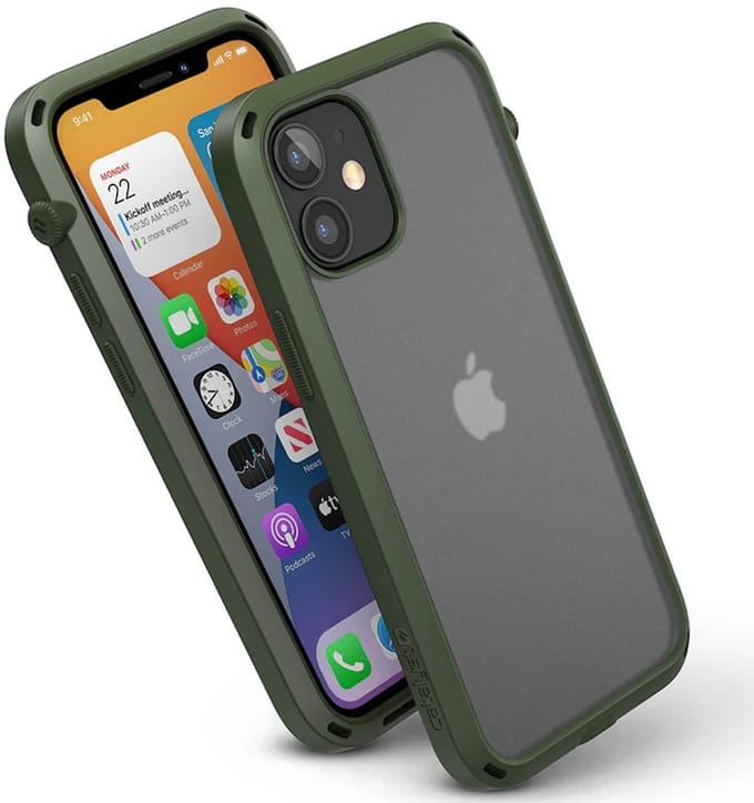 Catalyst Influence Hoesje iPhone 12 Mini Legergroen
