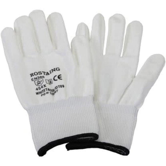 Zandstra Handschoen White Tactil - Wit - S