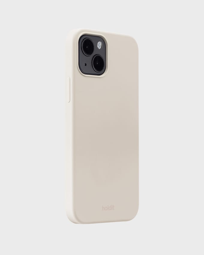 Phone Case Silicone Light Beige iPhone 14 Plus