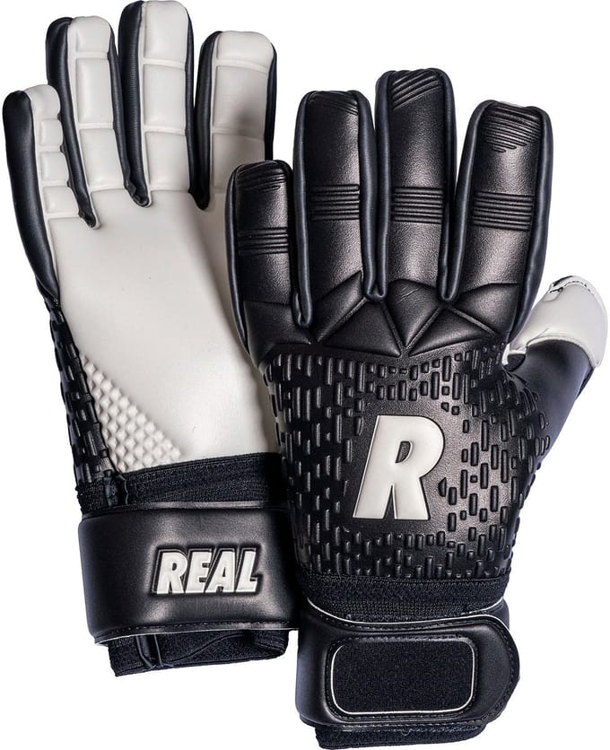 Real 575 (Limited) Keepershandschoenen Kinderen - Zwart / Wit | Maat: 4