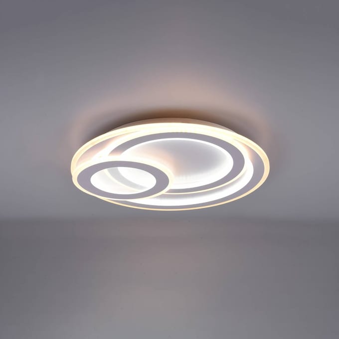 Trio Lighting LED plafondlamp Mita met afstandsbediening, CCT, rond