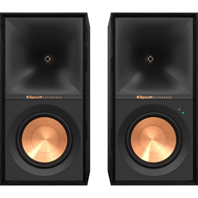 Klipsch R-50PM | actieve set boekenplank speaker | Bluetooth | Optisch en phono/analoge ingang | USB digitaal