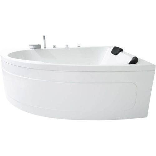 Caribia Delta XL bathtub 180 x 130 cm with apron 80872
