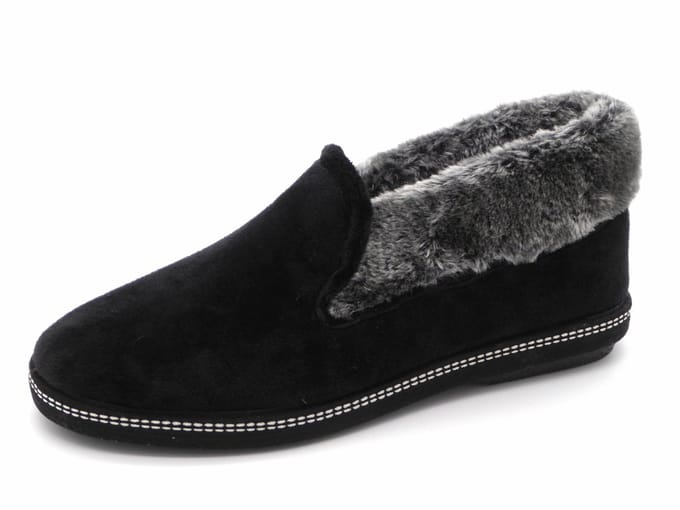 Relax Dames Pantoffel - W23-05-01 Zwart - Maat 40