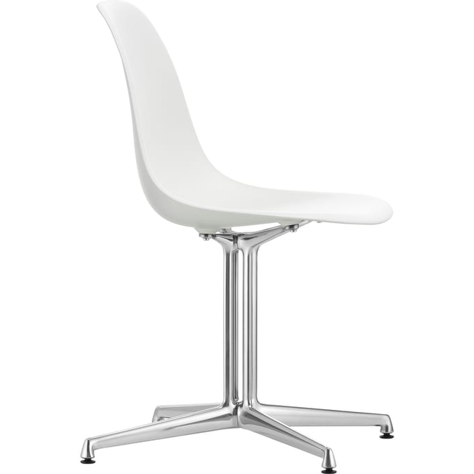 Vitra Eames Plastic Bijzetstoel DSL - wit