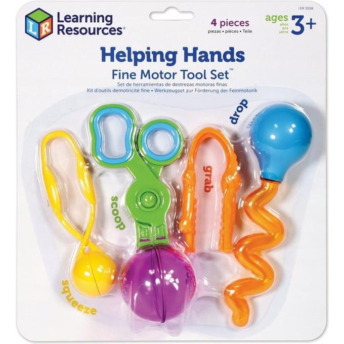 Learning Resources Helping Hands™ Fine Motor Tool Set™ - Motorische hulpjes - 3+