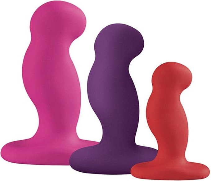 Nexus G-Play Trio - Buttplug set - Kleurrijk
