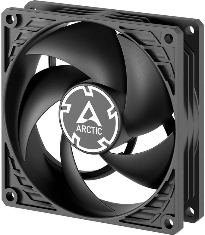 Arctic ACFAN00298A PC-ventilator Zwart (b x h x d) 92 x 25 x 92 mm