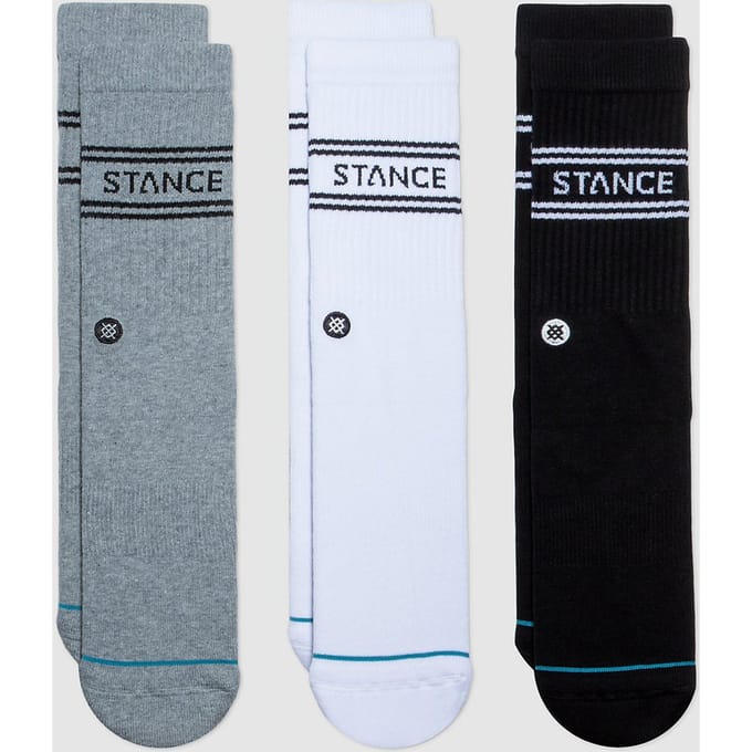 Stance Basic 3 Pack Crew Socks patroon