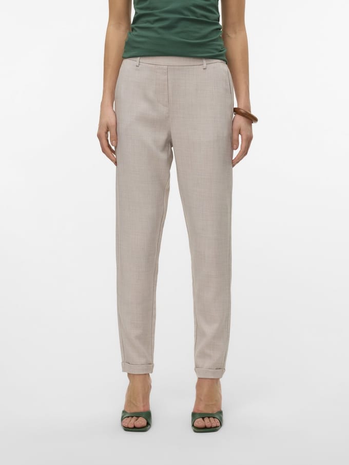 VERO MODA - VMCASSIDY MW TAPERED PANT BOO - Dames - Leggings