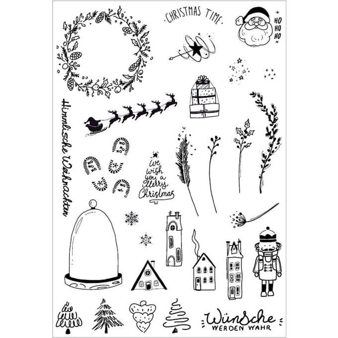 VBS Siliconenstempel "Christmas Time"