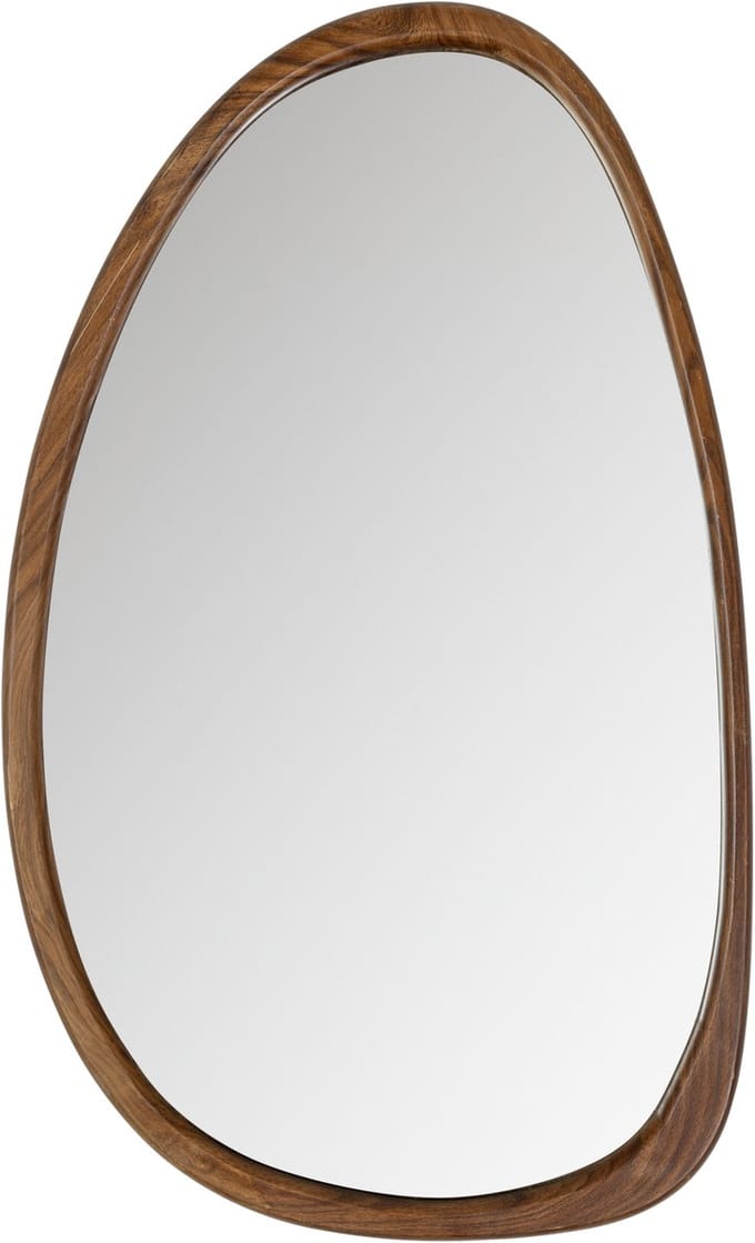 Natuurlijke Houten Spiegel Woood Leif 464x38 cm