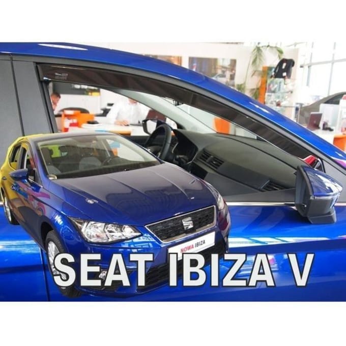 J&J AUTOMOTIVE | Heko Deflecteurs d'air Déflecteurs de Vent Pour Seat Ibiza 5 depuis 2017