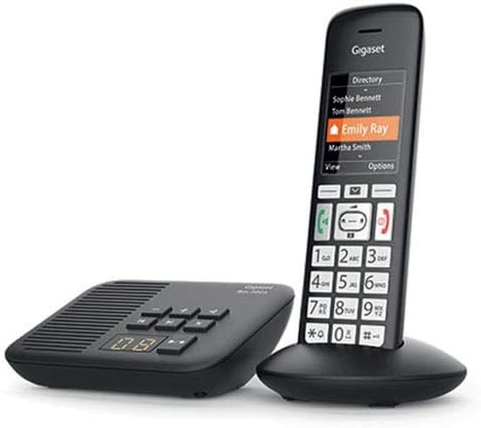 Draadloze DECT Telefoon met Grote Knoppen en Geïntegreerde Antwoordapparaat