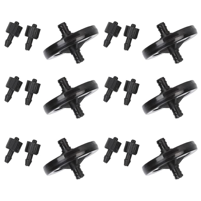 6 Sets UV Inktfilter 45mm Grote Schijf Accessoire Vervanging voor Spectra Inkjetprinter4mmx3mm gray