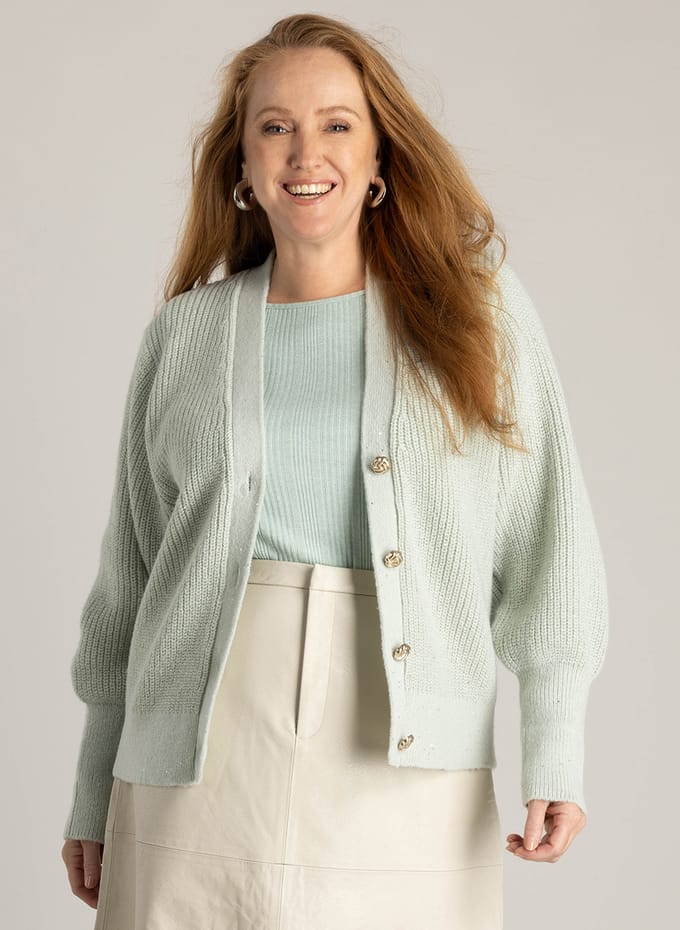 YEST CURVE Harmonia Cover ups - Mint Grey - maat 3(52)