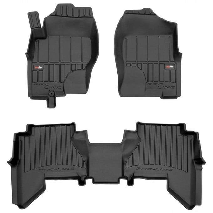 Frogum Proline - Automatten - NISSAN PATHFINDER III 2004-2014 - 3D Design - Hoge Rand - Antislip