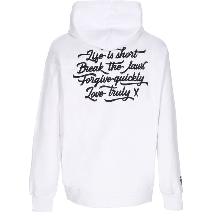 Bandits Hoodie Wit lichtgewicht herensweatshirt met capuchon