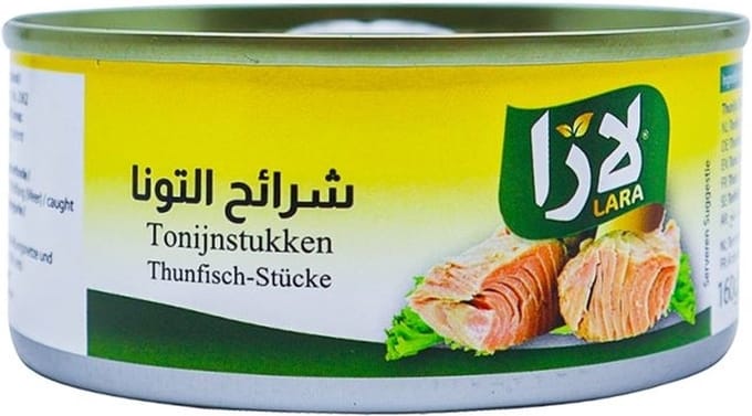 Lara Ingeblikte Tonijn 3 x 160 Gram