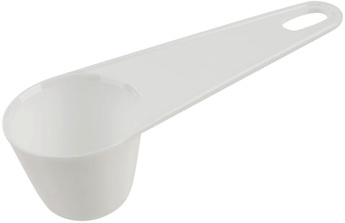 Plastic theelepel maatlepel Fackelmann