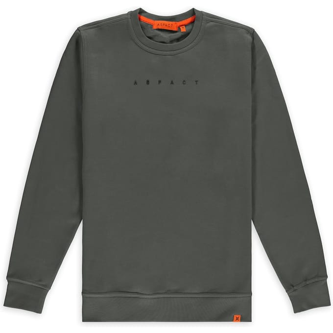 Aspact Cody Crewneck Grey Size: S | Sweaters Outlet | Unisex | Grijs