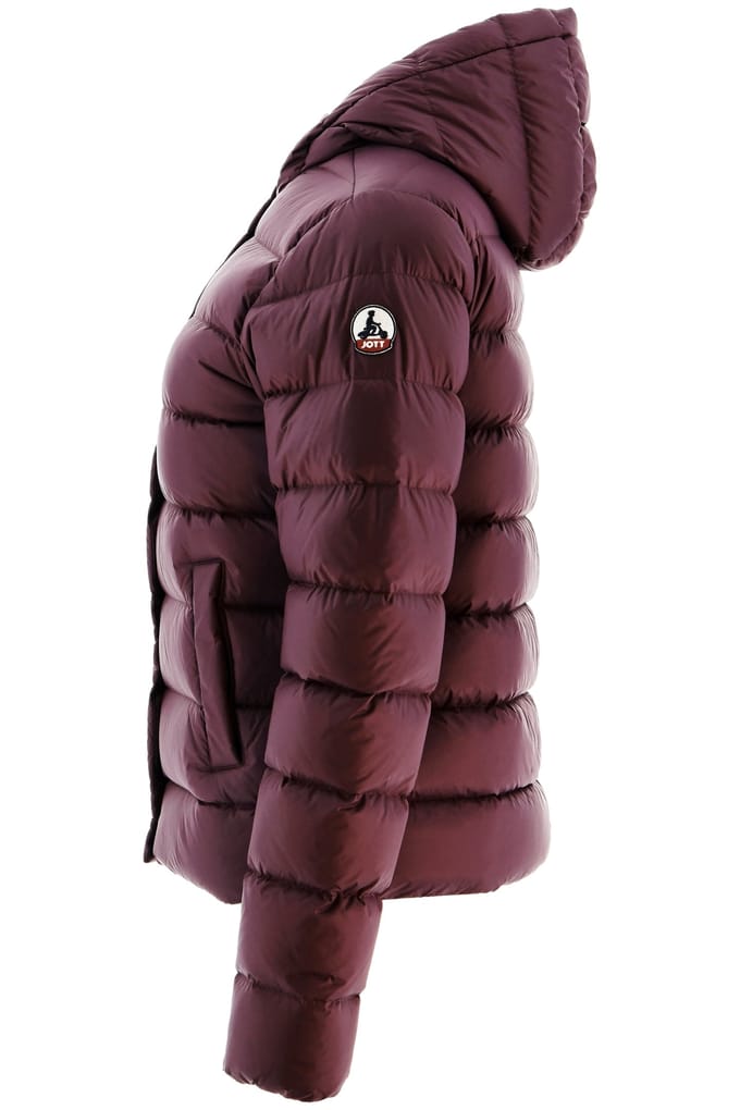 JOTT Jane Down Jacket Aubergine Maat: XS | Winterjassen Outlet | Dames
