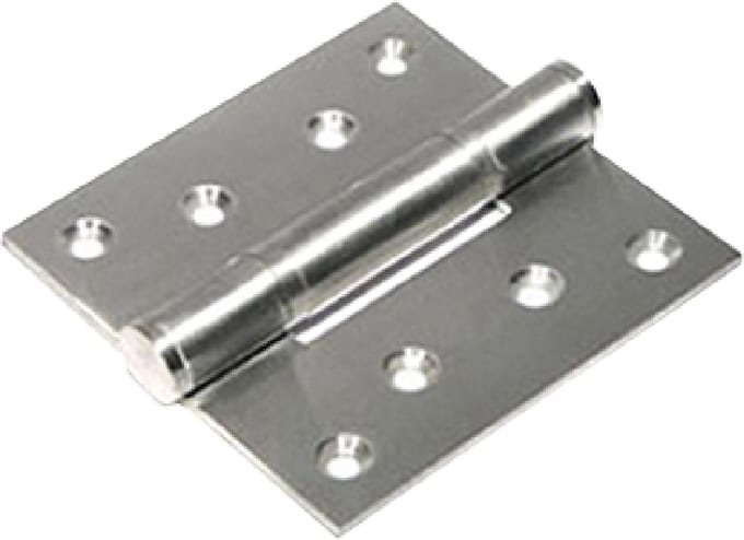 Scharnier zware uitvoering 100 x 75 mm RVS-304 (A2)
