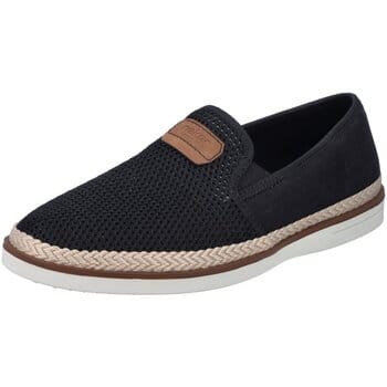 Rieker herenschoen slip-on zwart